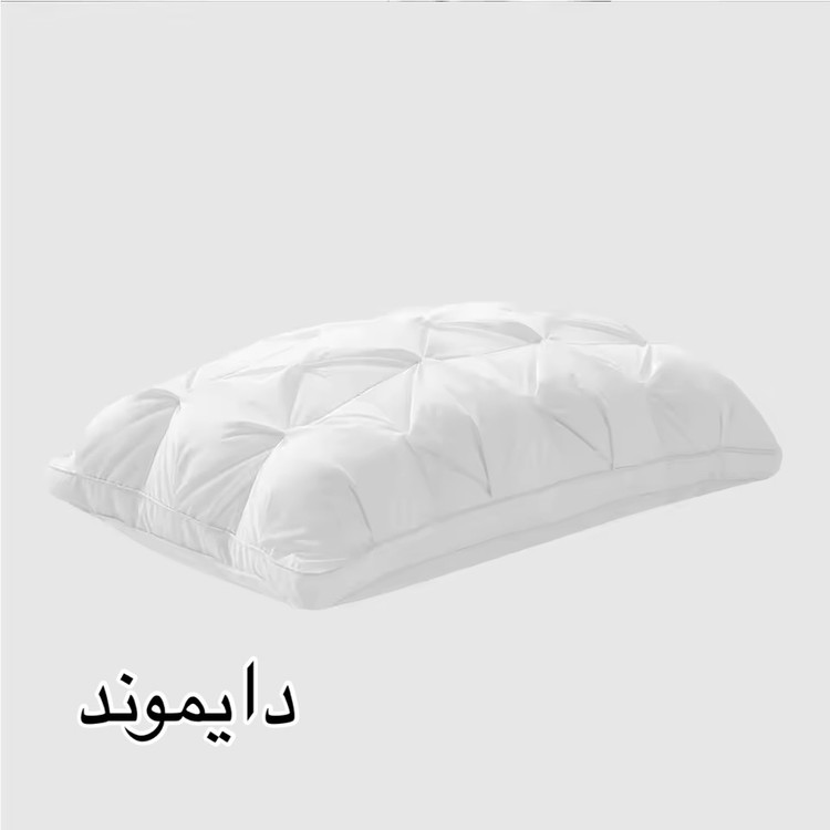 بالش الیاف آکسون مدل دیاموند تمام پنبه