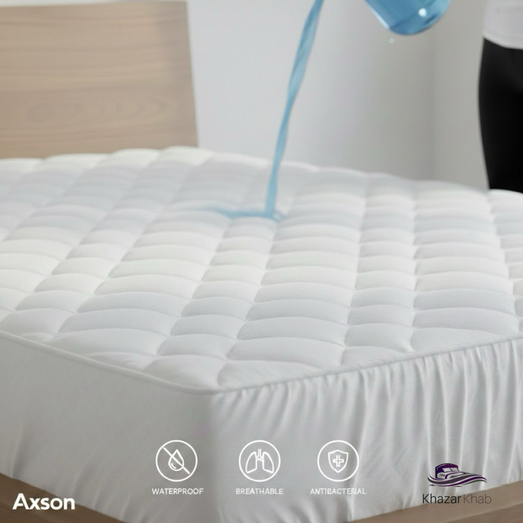 خرید محافظ تشک آکسون ضد آب و تنفسپذیر | فروشگاه خزر خواب