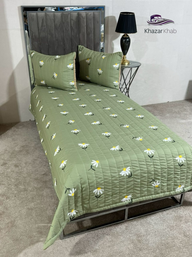 روتختی چهار فصل پنبه دوزی یکنفره(120و90) بابونه